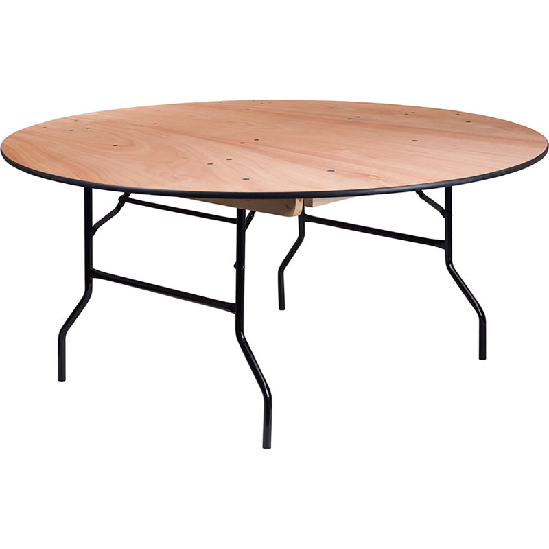 Flash Furniture 66" Circular Portable Banquet Table Wayfair